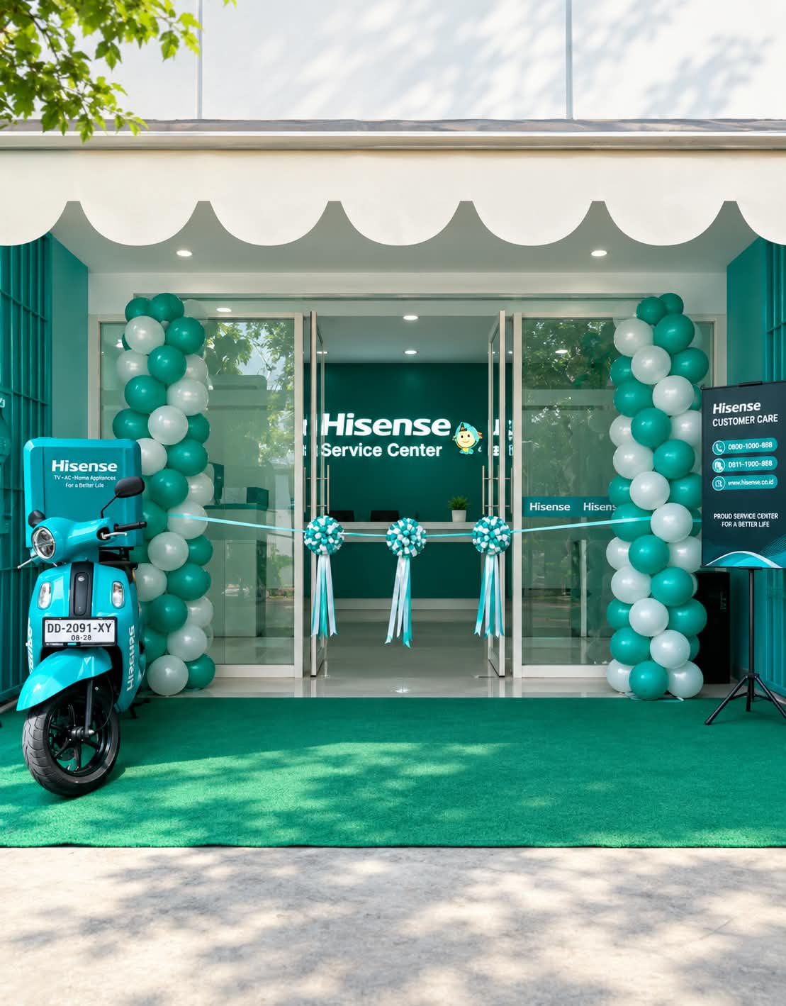 Pembukaan ESC Hisense Makasar
